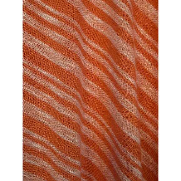 Dana Buchman Hi Lo Top Three Quarter Sleeve Pullover Size XS Super Soft Coral - Picture 4 of 8